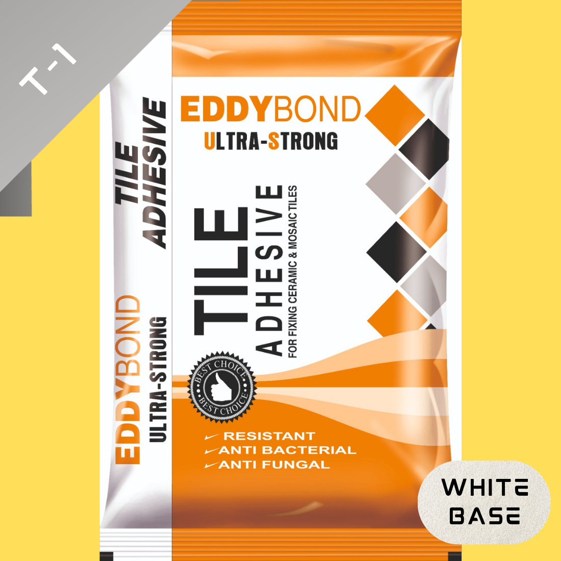 Eddybond Tile Adhesive T-1 White Base